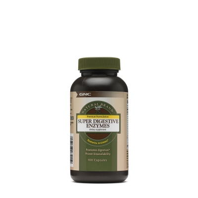 NATURAL BRAND SUPER DIGESTIVE ENZYMES 100 Capsules